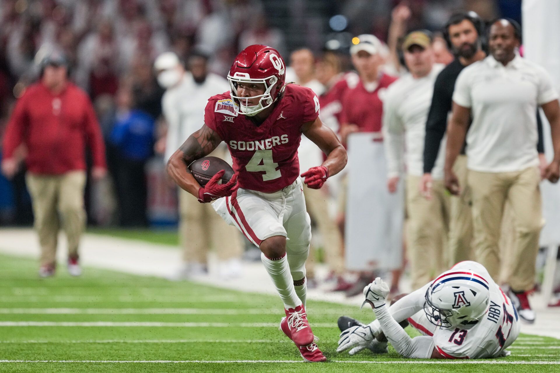 Where does Oklahoma Sooners wide receiver Nic Anderson's 2025 NFL Draft scouting report rank among WRs following his standout redshirt freshman season?