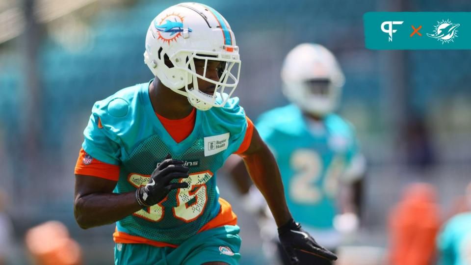 Miami Dolphins CB Storm Duck (36) will battle for a roster spot in training camp.