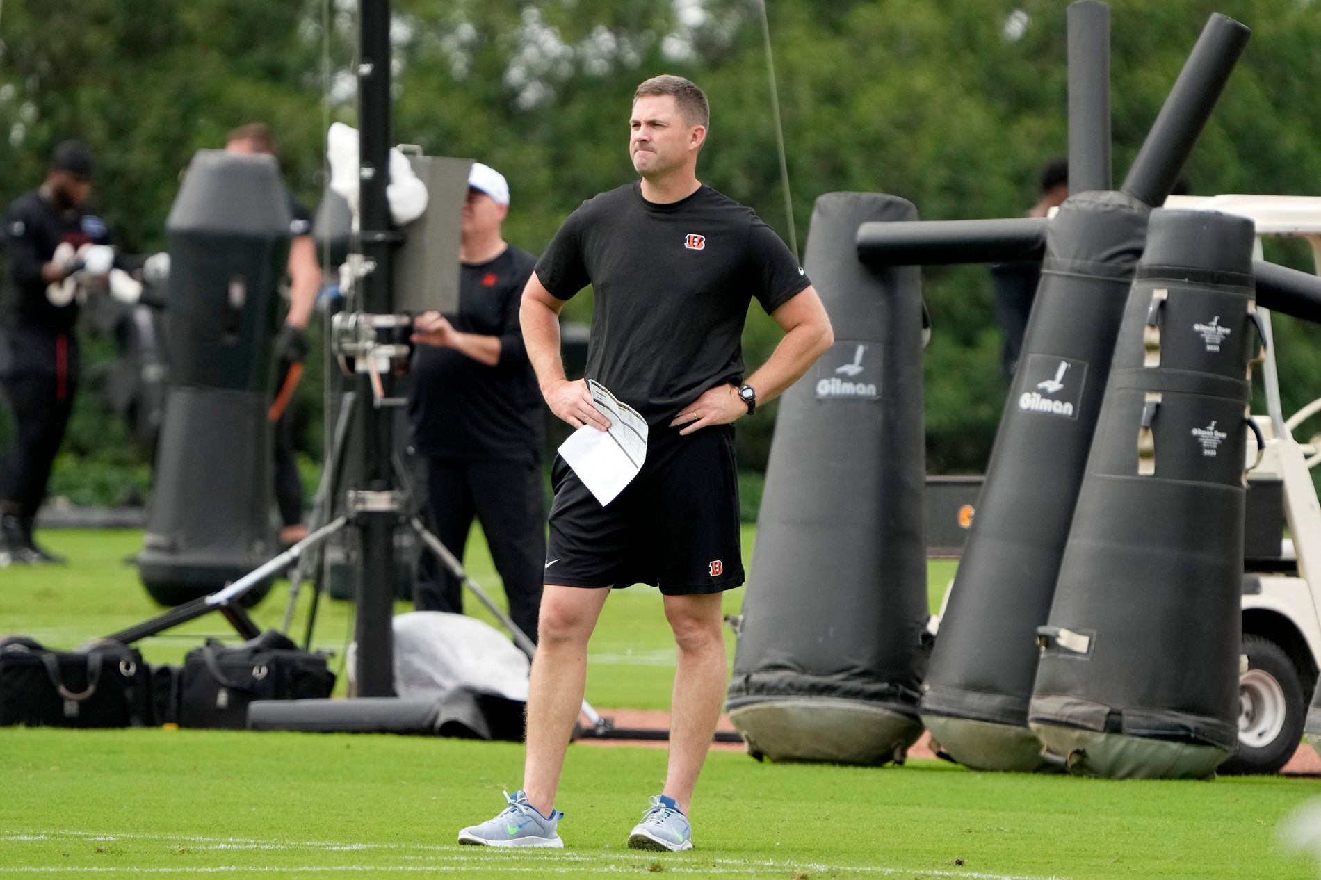 Cincinnati Bengals head coach Zac Taylor had to revamp his coaching staff some for 2024, including a new offensive coordinator.