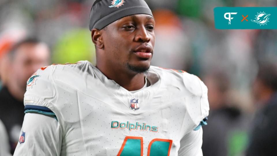 Miami Dolphins LB Channing Tindall (41) will be on the bubble to make the 53-man roster and among Miami's depth chart at the position.