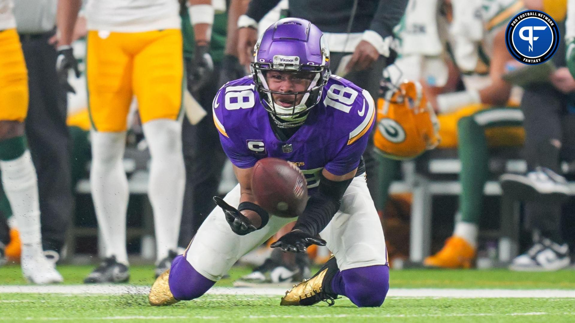 After an injury-riddled 2023 campaign, does Vikings WR Justin Jefferson still have overall WR1 upside with a rookie QB under center in 2024?