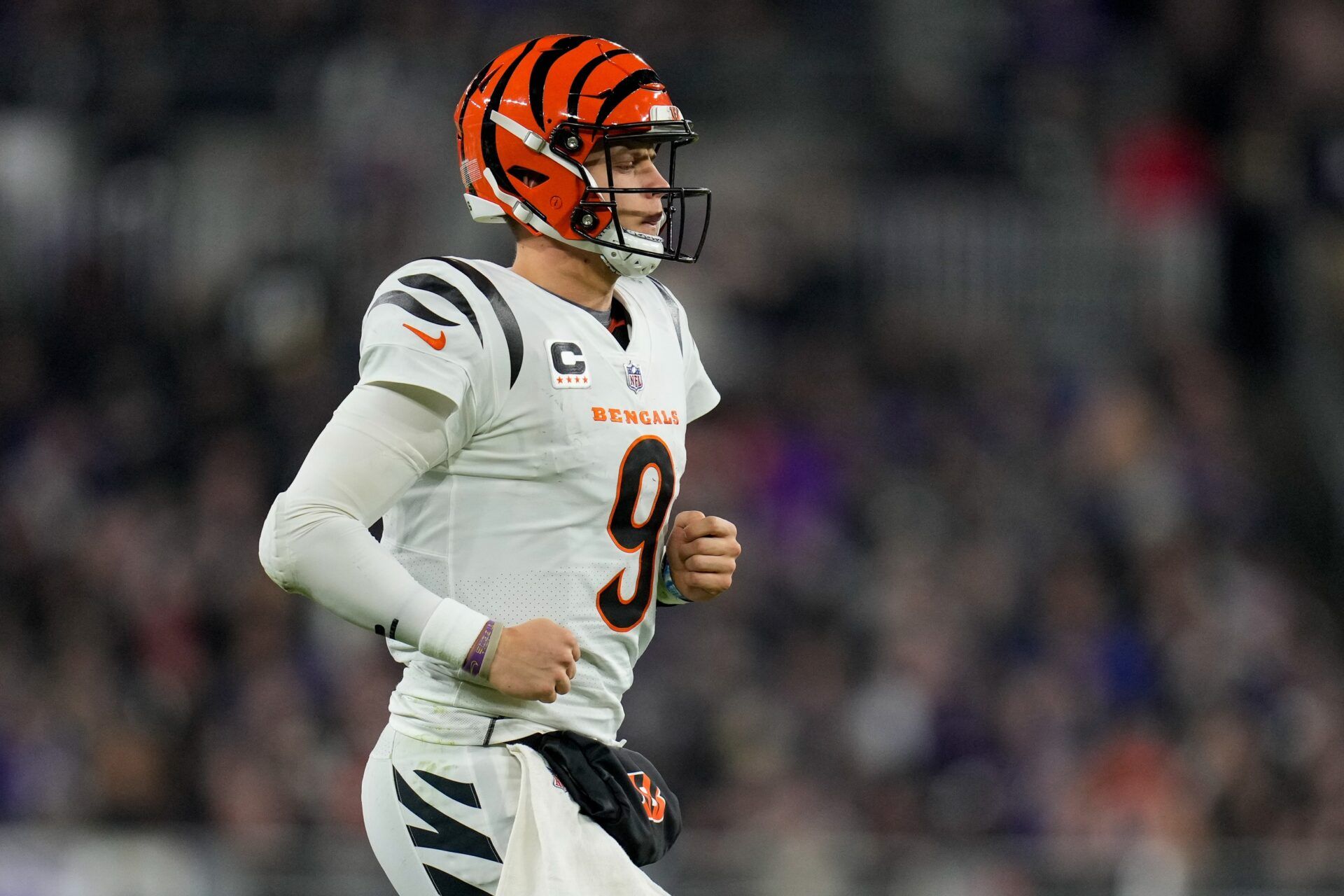 Cincinnati Bengals QB Joe Burrow (9) is a wild-card candidate for the team as NFL training camps get underway.