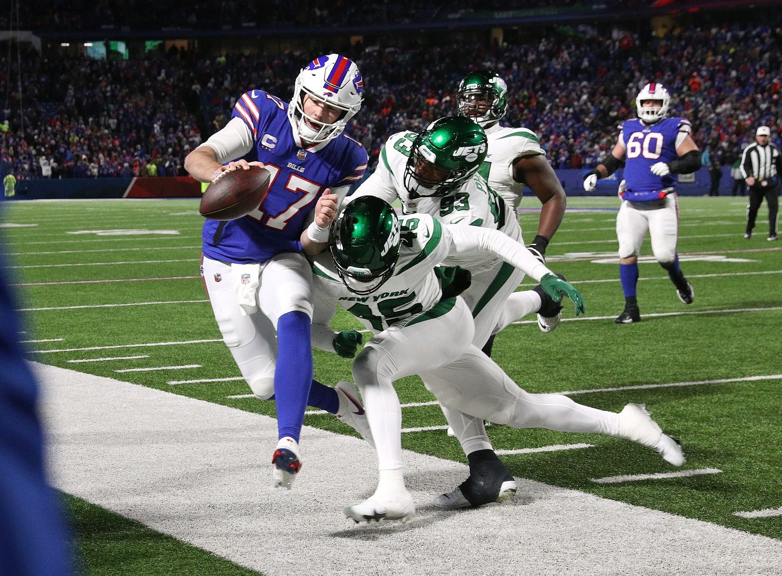 Where do the Buffalo Bills and New York Jets rank in the AFC East when it comes to the NFL strength of schedule for 2024?