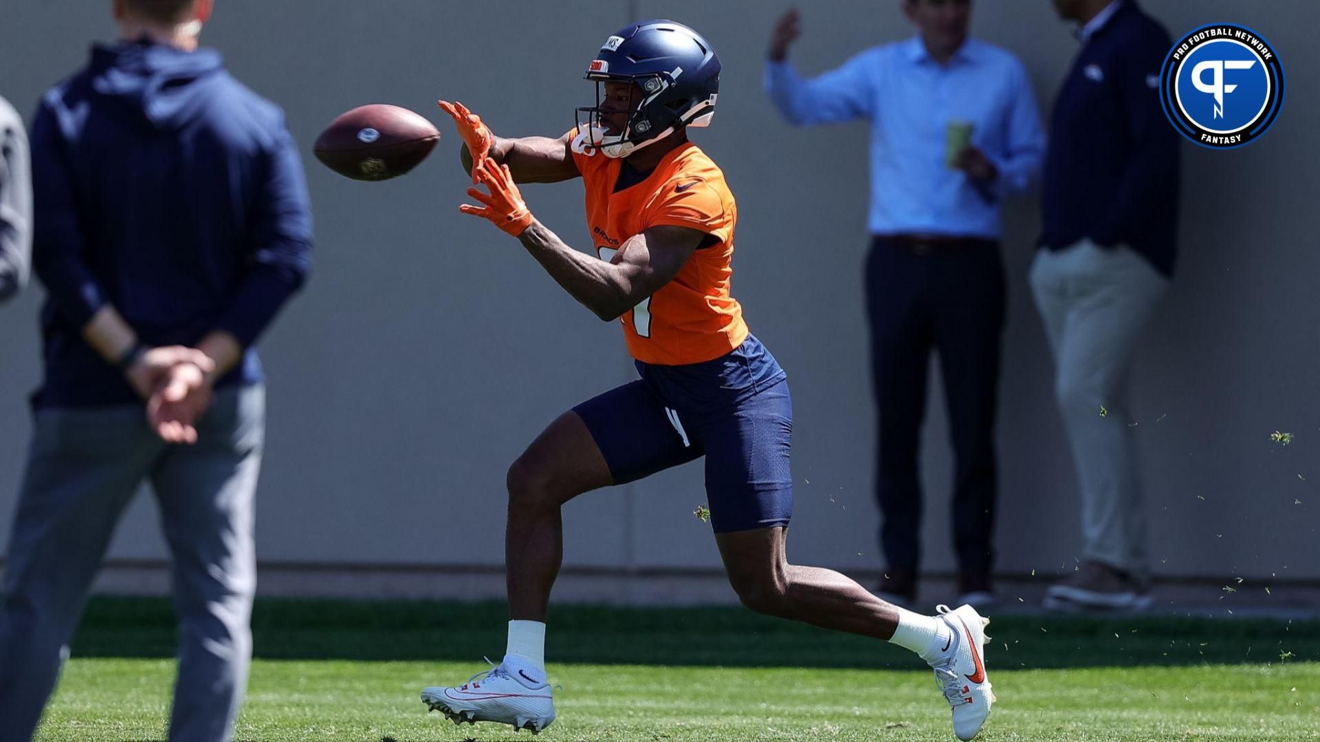 The Broncos did not feature WR Marvin Mims Jr. at all as a rookie. Can he take a step forward as a sophomore? What is his fantasy projection?