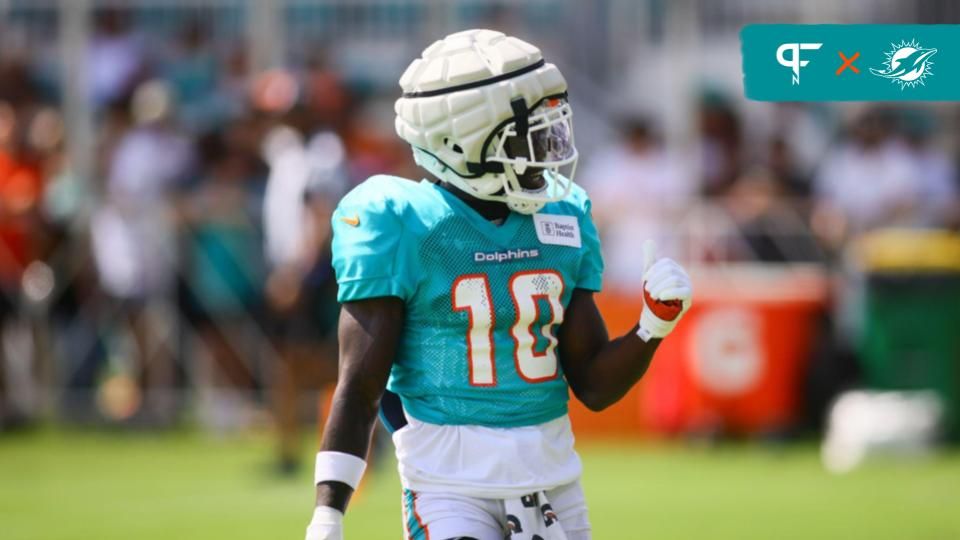 Tua Tagovailoa, Tyreek Hill, and Jalen Ramsey are among the many Miami Dolphins players not in uniform vs. Atlanta Falcons.