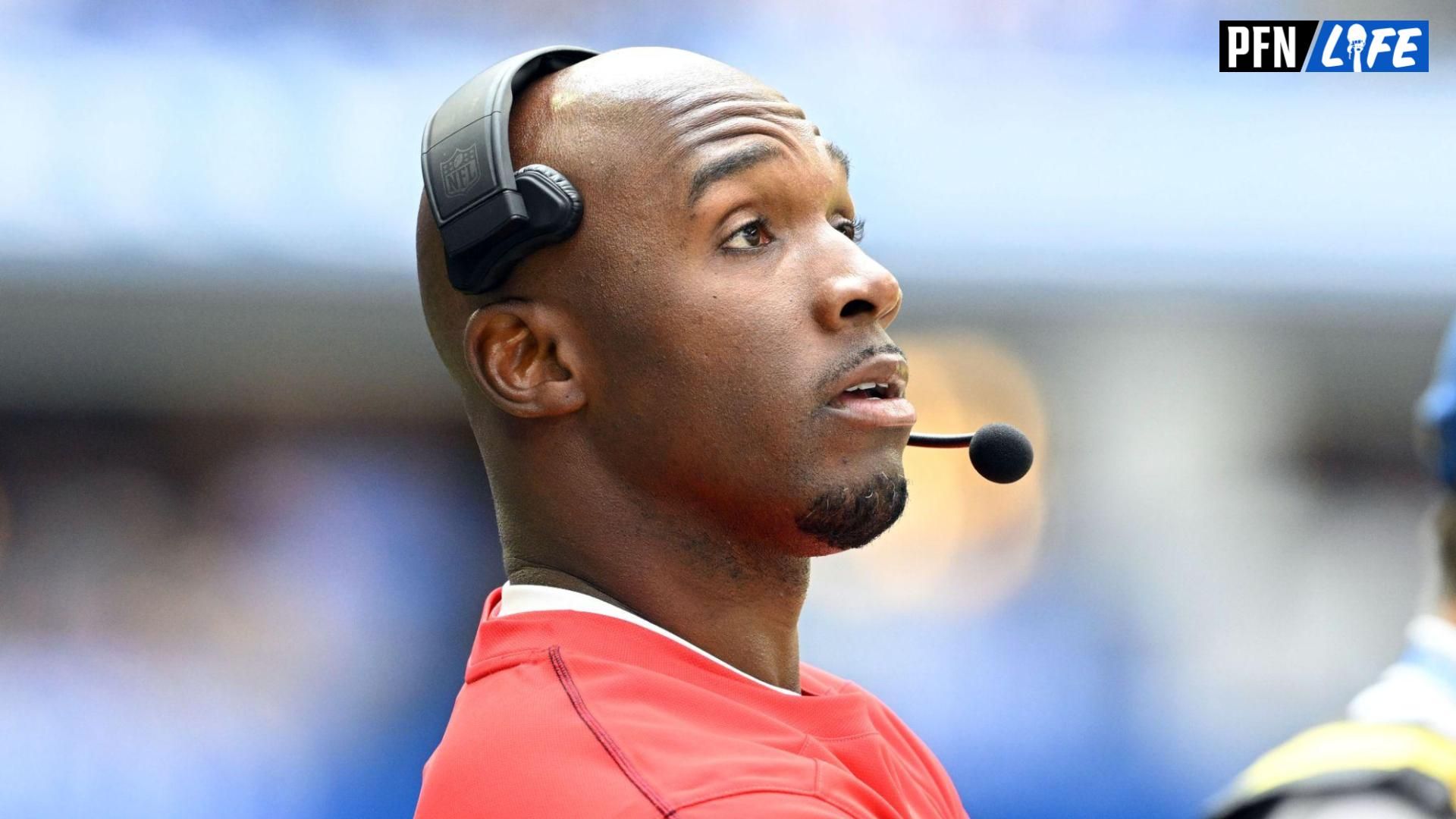 Sep 8, 2024; Indianapolis, Indiana, USA; Houston Texans head coach DeMeco Ryans reacts to a call during the first quarter against the Indianapolis Colts at Lucas Oil Stadium. Mandatory Credit: Marc Lebryk-Imagn Images