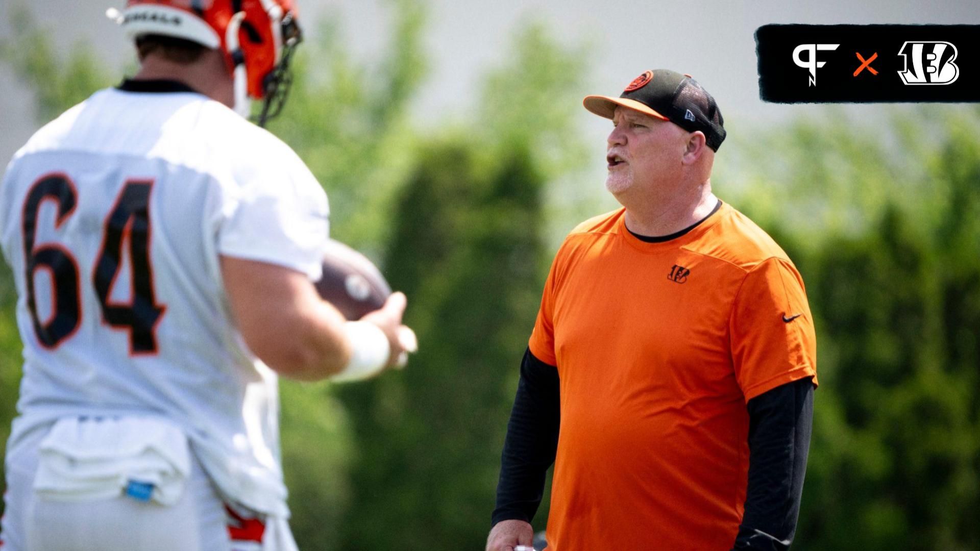 Bengals O-line coach Frank Pollack hasn't seen much of Trent Brown this summer, but that didn't stop him from heaping praise on the veteran.