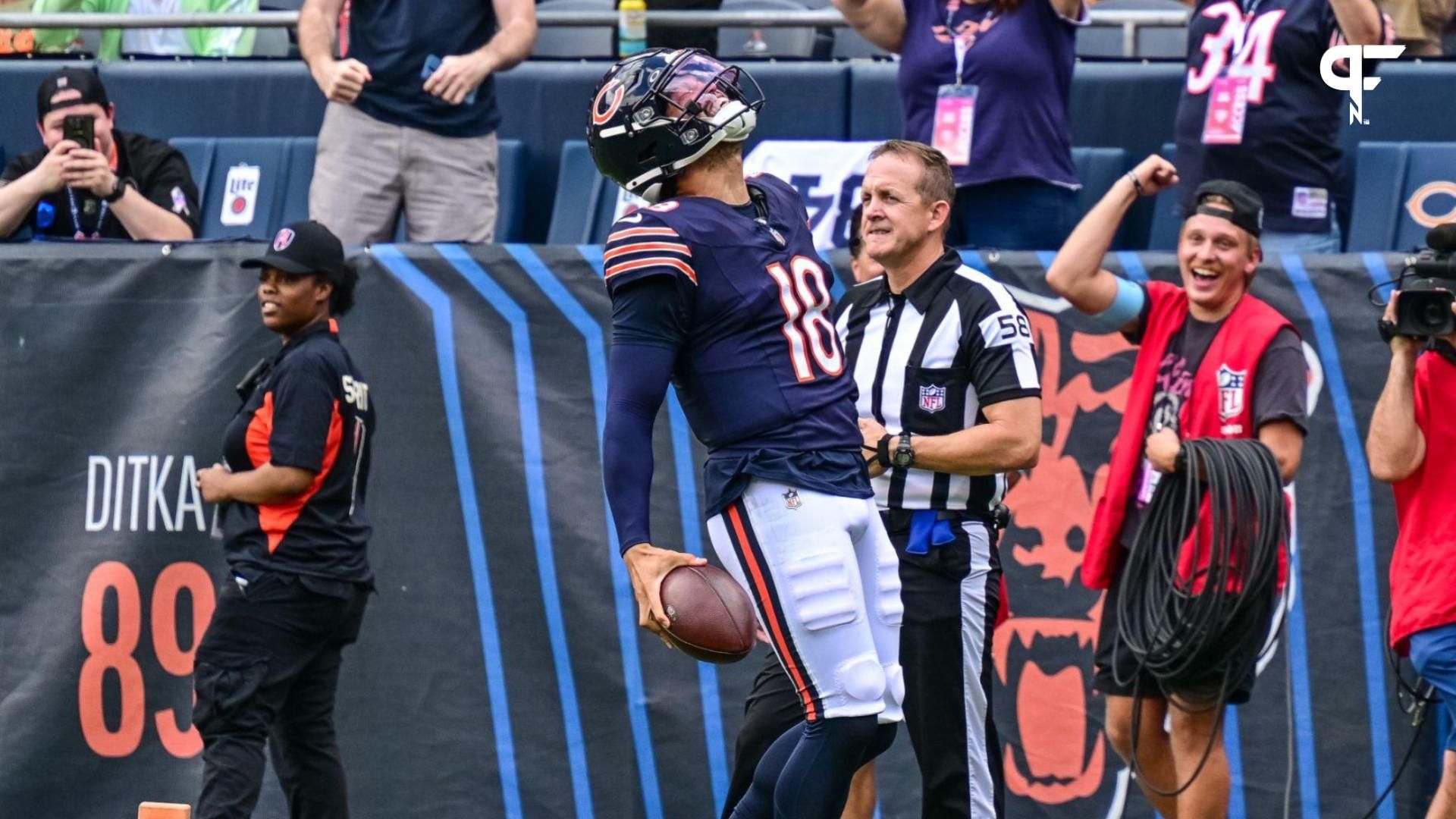 Caleb Williams left the NFL world fawning over his latest dynamics after he had a sensational performance in the Bears' preseason game on Saturday.