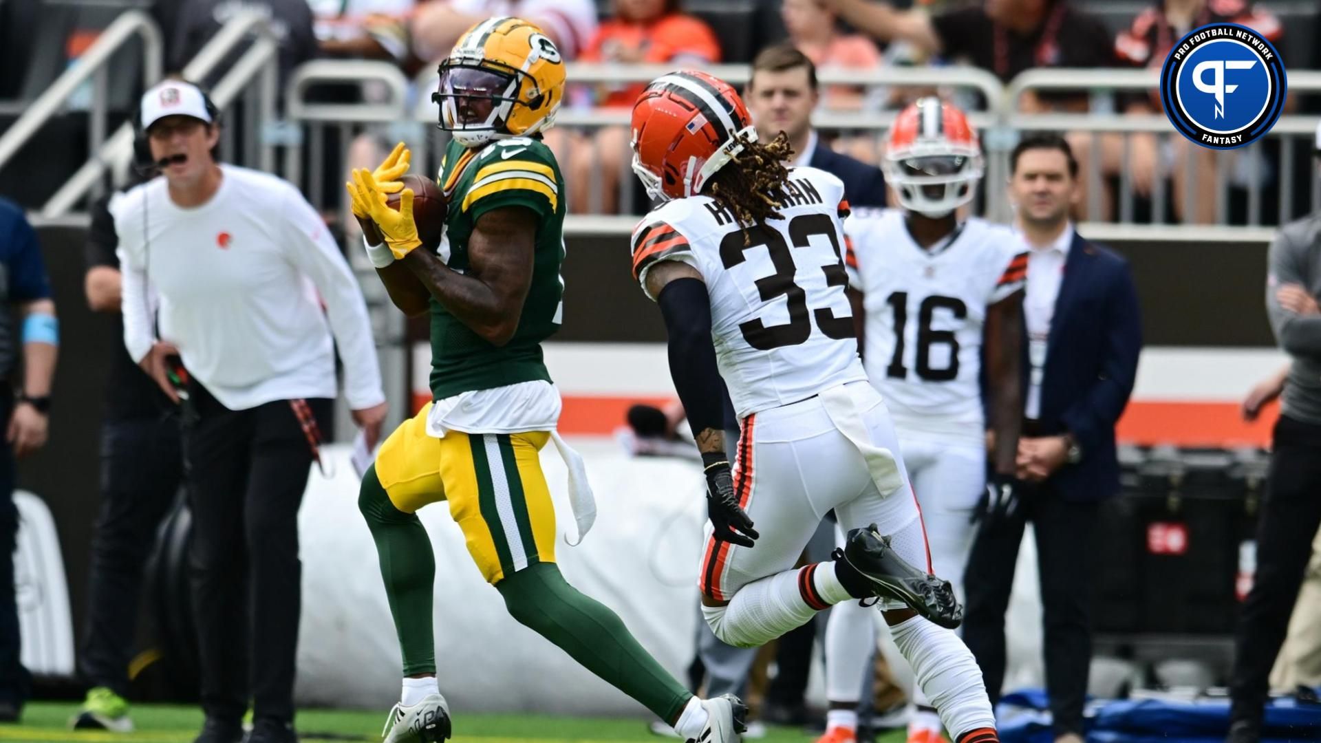 With the Packers pass-catching pecking order yet to be determined, Dontayvion Wicks' fantasy outlook in 2024 looks promising.