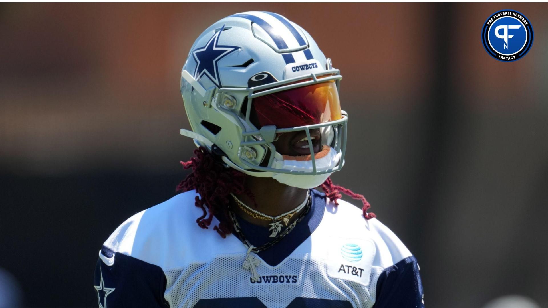 Dallas Cowboys receiver CeeDee Lamb (88) during training camp at Marriott Residence Inn-River Ridge Playing Fields. Mandatory Credit: Kirby Lee-USA TODAY Sports