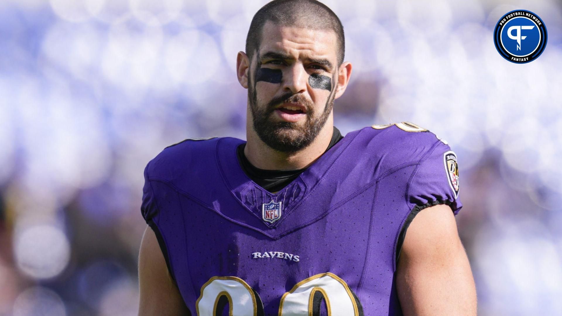 What is the latest injury update to Baltimore Ravens TE Mark Andrews (89) among other fantasy-relevant tight ends?