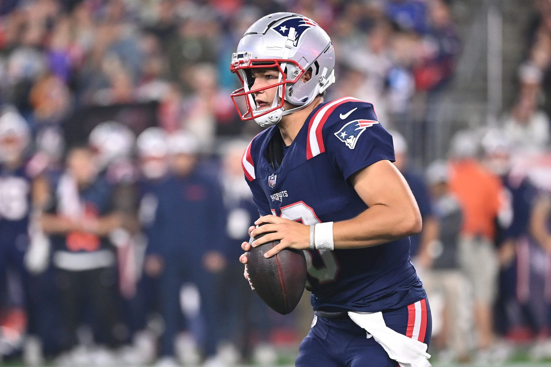 With just one preseason game left, the Patriots will finalize their quarterback battle against the Commanders. Will Drake Maye play?