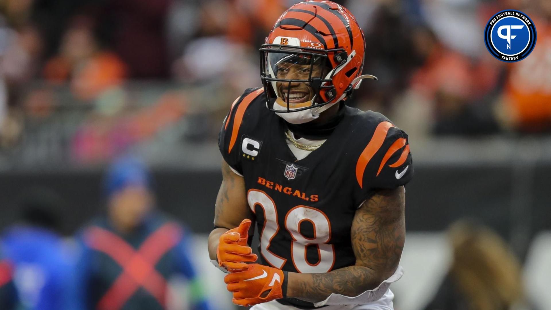 New Houston Texans RB Joe Mixon is a quality pickup in 2024 fantasy football drafts.