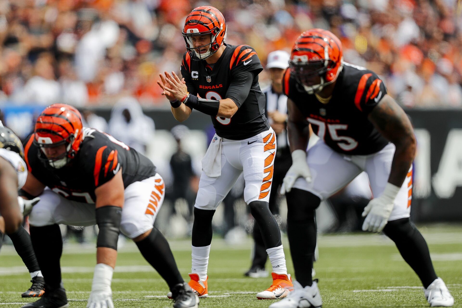 The Cincinnati Bengals are the betting-odds favorite to win the AFC North in 2024.