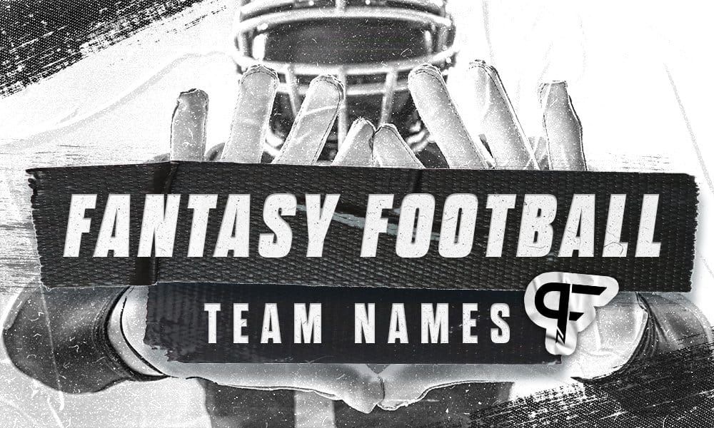 While many fantasy managers like a player pun for a team name, here's a list of fantasy team names that aren't player-themed.