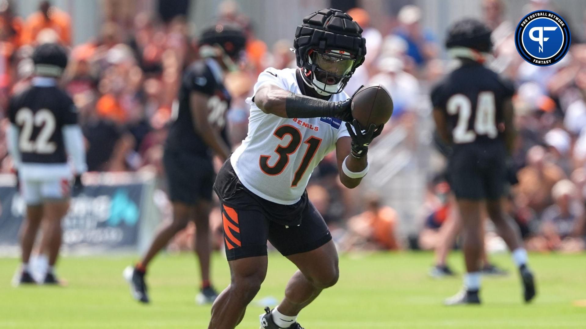 Who will fill into the RB1 shoes in Cincinnati, Zack Moss or Chase Brown. Here are the fantasy football outlooks for the Bengals RBs in 2024.