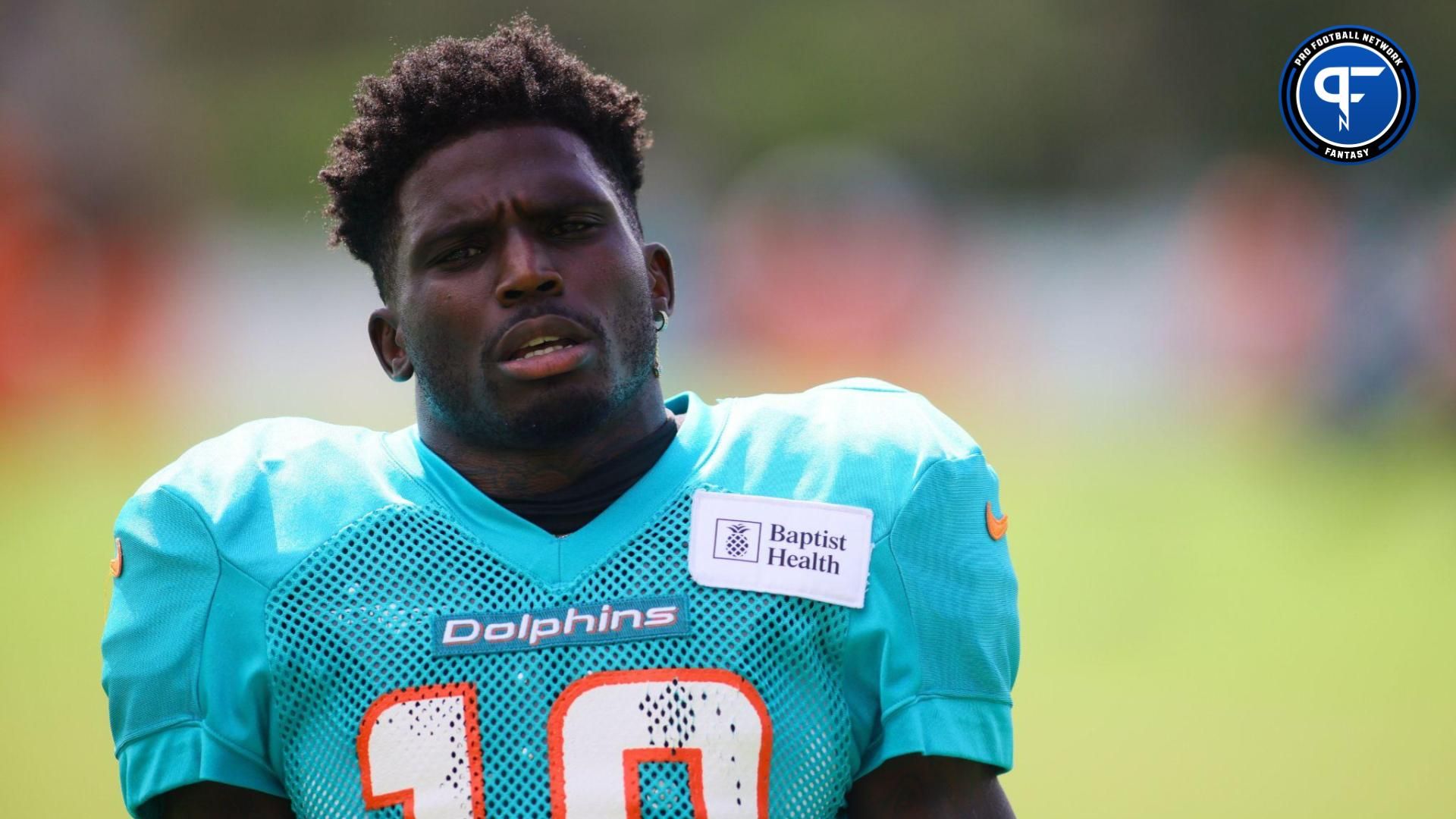 As the most dangerous weapon of a high-powered Miami Dolphins offense, is Tyreek Hill's thumb injury serious enough to keep him out of Week 1?