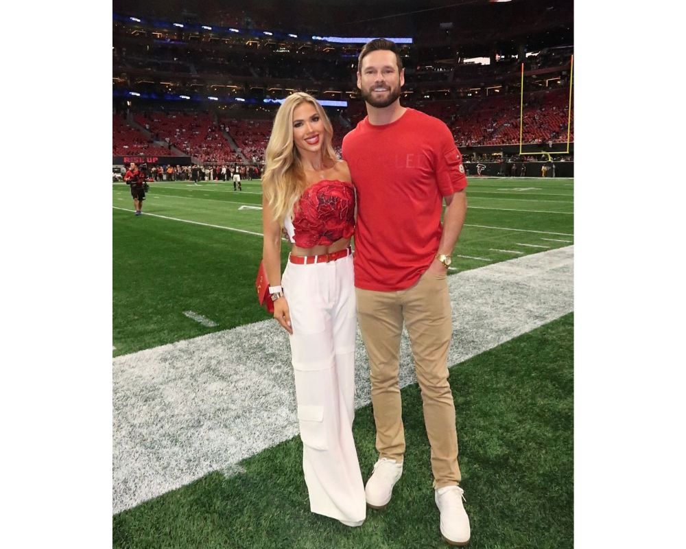 Gracie Hunt and New Boyfriend Cody Keith Travel to Atlanta for Chiefs/Falcons, Meet NFL Commissioner Roger Goodell