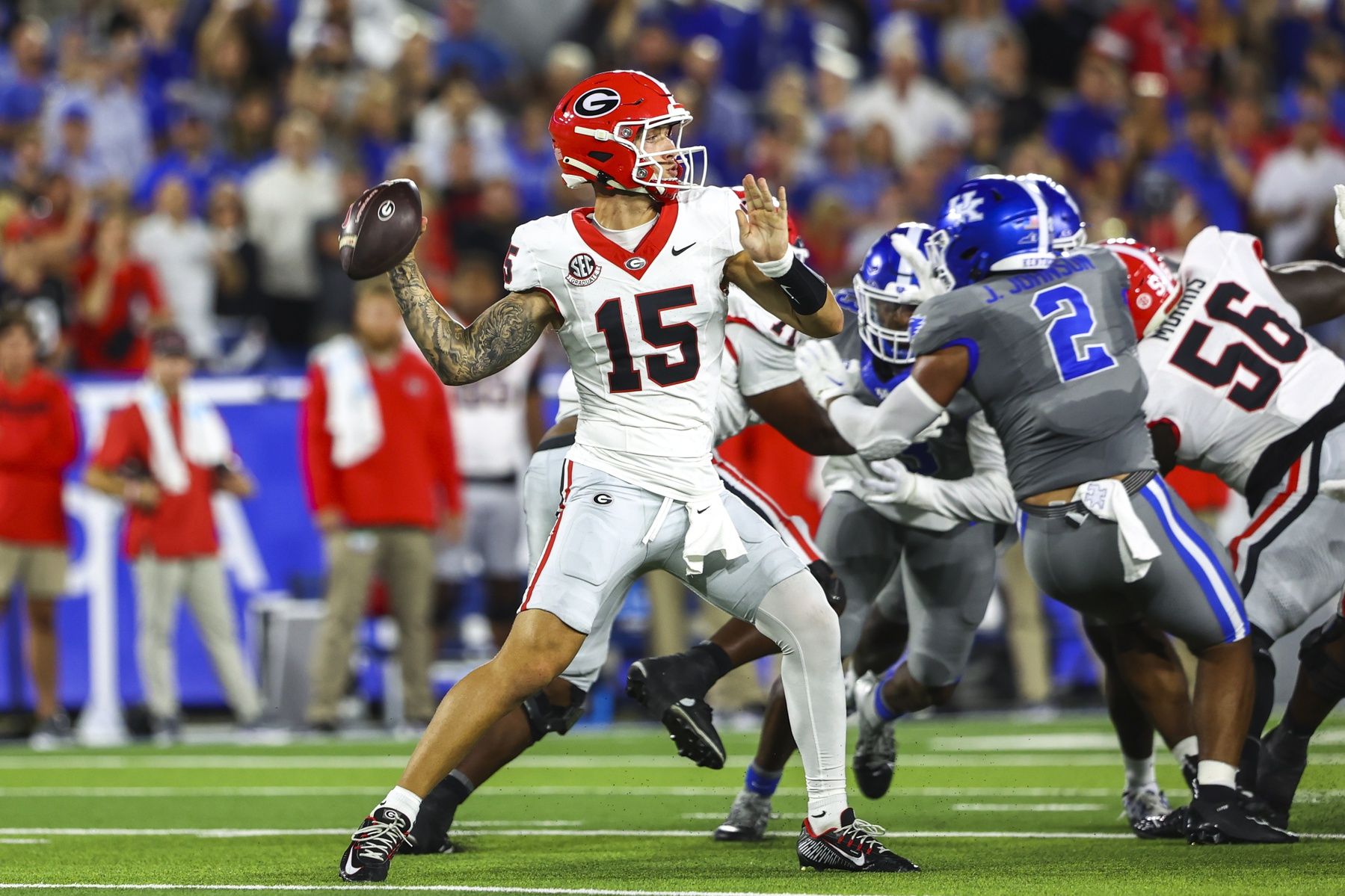 Week 5 CFB Prospects To Watch: Carson Beck, Jalen Milroe Take Part in 2025 NFL Draft QB Duel