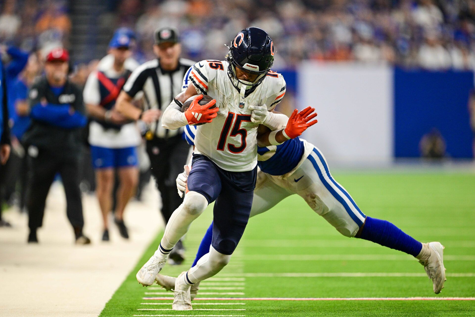 After his breakout performance last week, Bears WR Rome Odunze is back on the injury report ahead of Chicago's Week 4 matchup against the Rams.