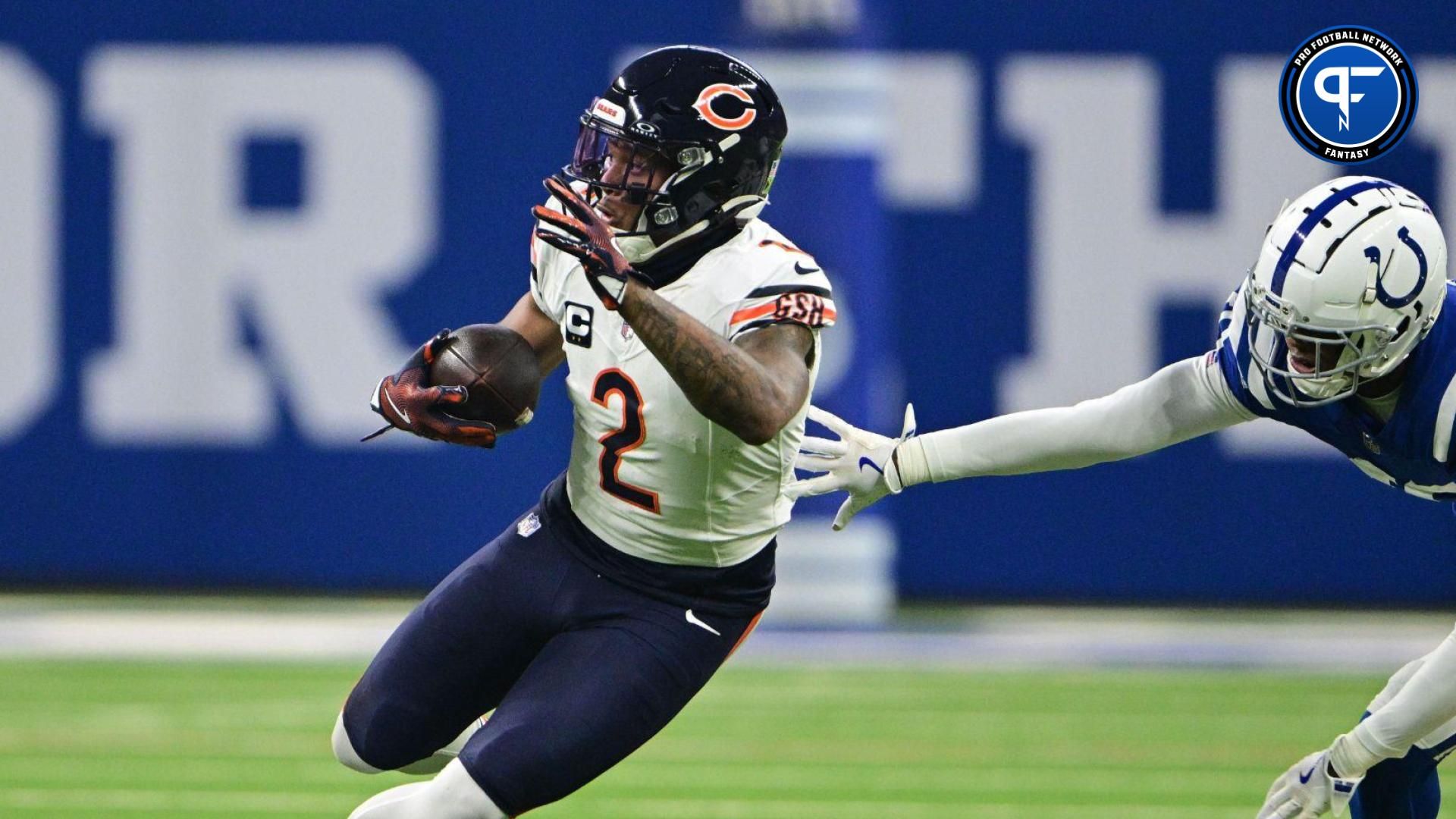 After their receiver room ended Week 3 with a few bumps and bruises, here's which Chicago Bears WR fantasy managers should start in Week 4.