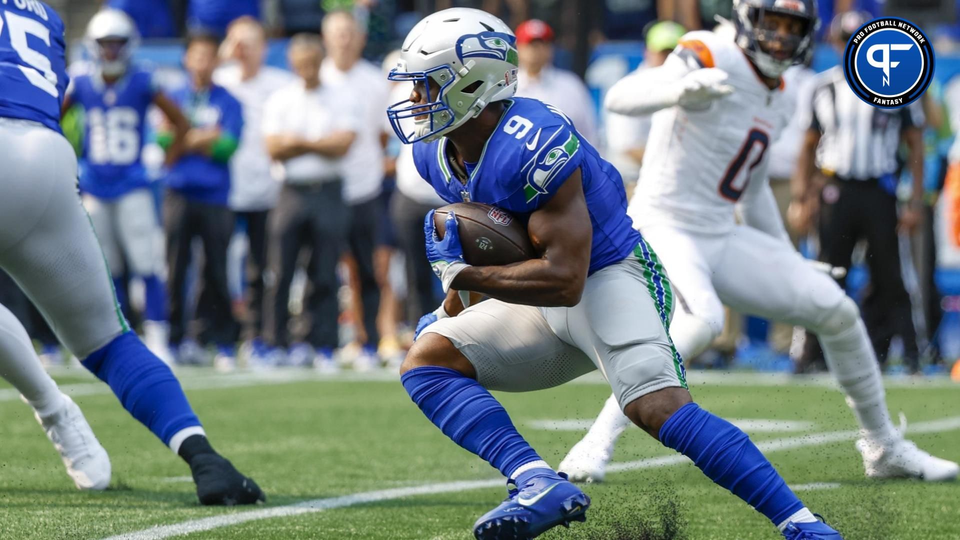 Fantasy Football Week 5 Top 100 Rankings: Kenneth Walker III, Malik Nabers Among the Biggest Risers