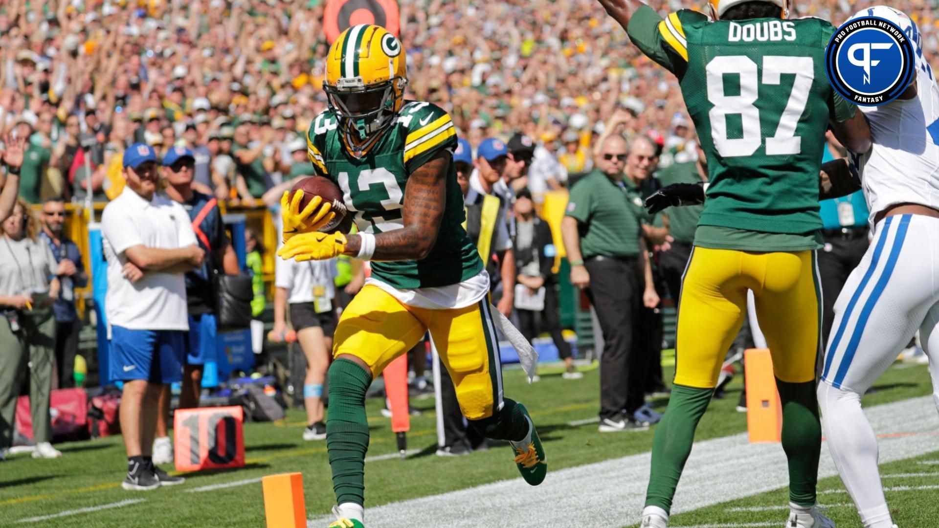 Fantasy Football Week 5 WR Rankings: Tyreek Hill, Dontayvion Wicks, Xavier Legette, and Others