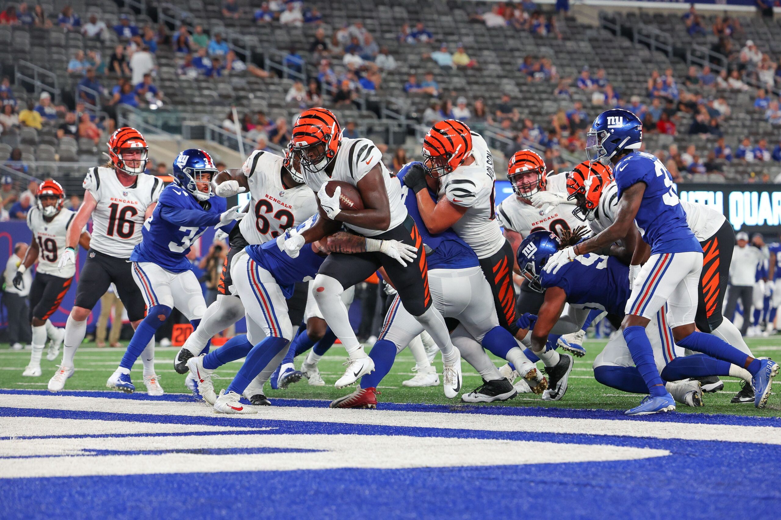 NFL Inactives Tonight Bengals vs. Giants Injury Report Plus Starting