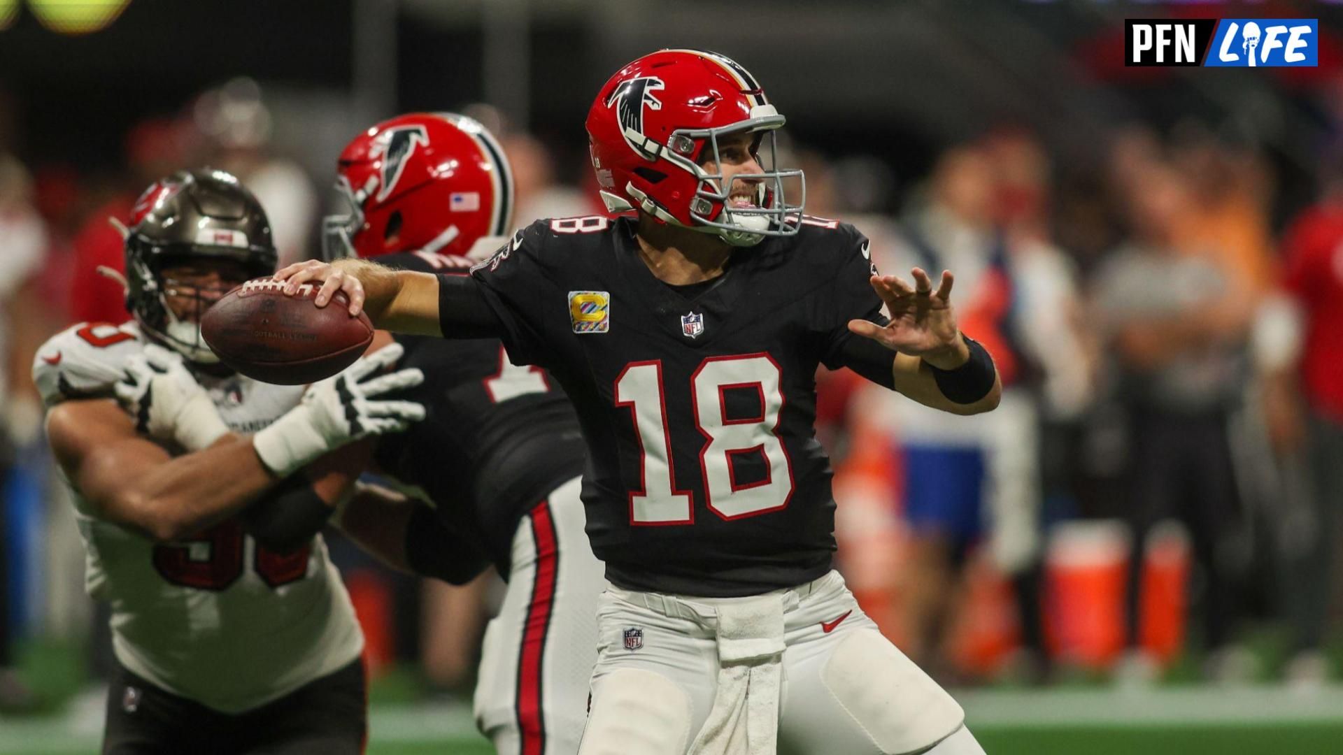 Kirk Cousins' wife Julie shares message ahead of Atlanta Falcons' Week 7 matchup against Mike Macdonald's Seattle Seahawks.