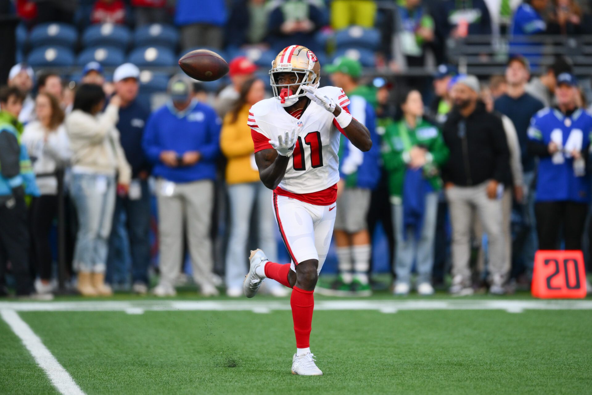 Brandon Aiyuk's 2024 season came to an end in Week 7, but he's tied to the 49ers for many more years. We take a look at the details of Aiyuk's extension.