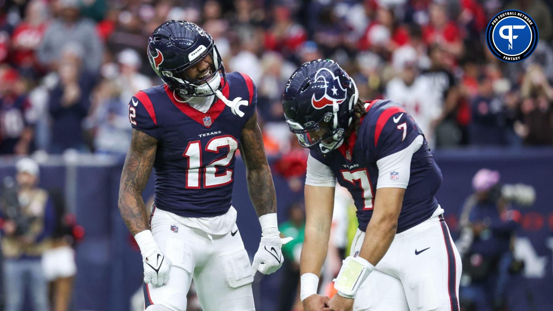 DFS Monday Night Football Picks for NFL Week 11: C.J. Stroud, Nico Collins, Rico Dowdle, and Others