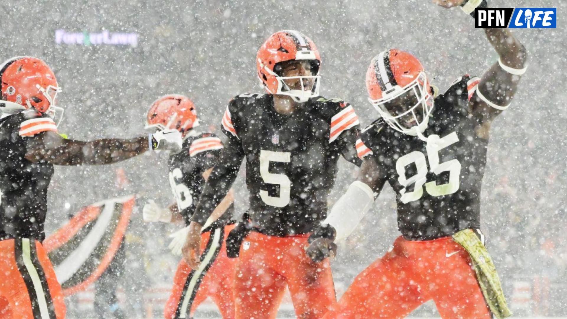 Browns QB Jameis Winston's Wife Breion Allen Celebrates 2419 TNF Win