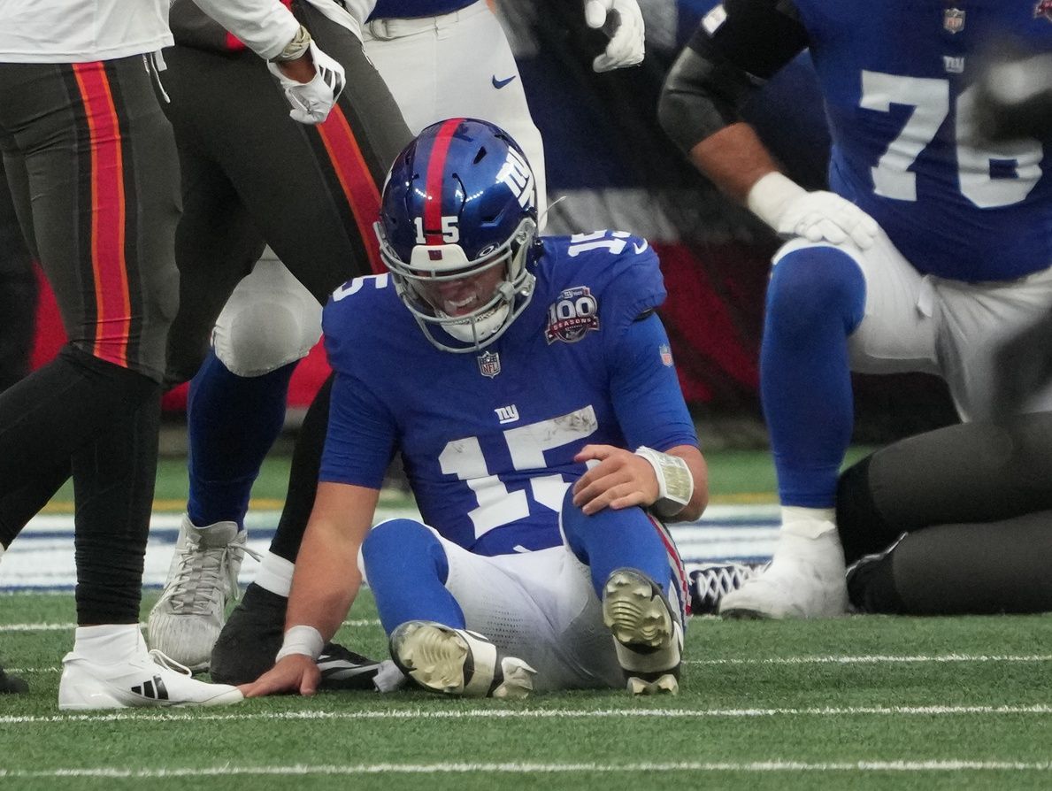 Is Tommy DeVito Playing Today? Giants Backup Sidelined As Drew Lock