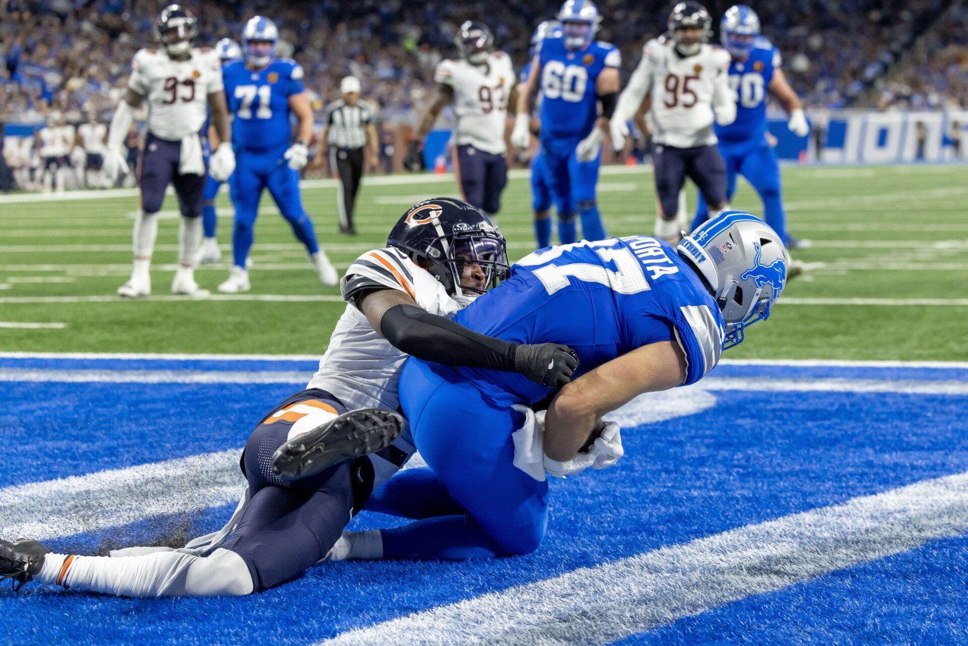 Jaylon Johnson was extremely upset with Matt Eberflus after loss vs Lions