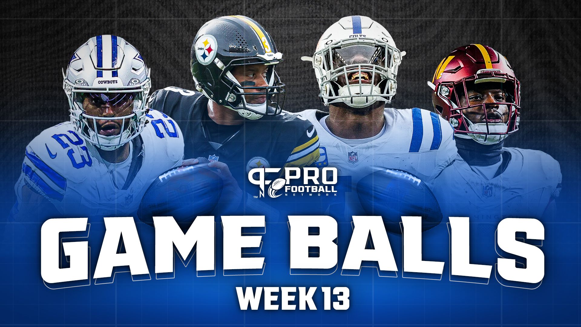 Pro Football Network's Week 13 Game Balls: Josh Allen, Russell Wilson, Jordan Love Stay Hot in the Cold