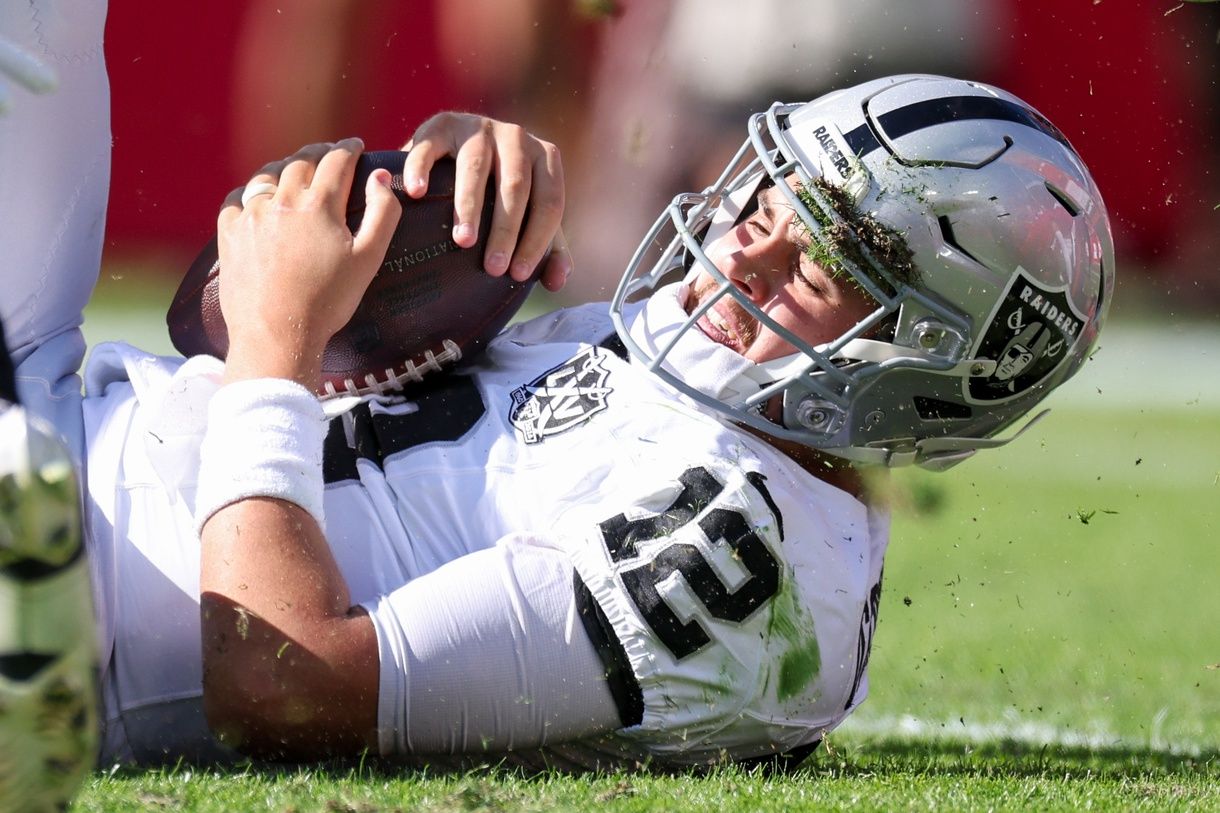 Aidan O'Connell Injury Update: Latest on Raiders QB After Week 14 Injury vs. Buccaneers