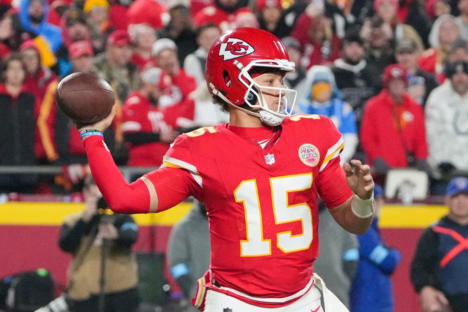 While the Chiefs seemingly have managed to escape every tough situation they've faced, NFL analyst Skip Bayless thinks they'll be less fortunate in the postseason.