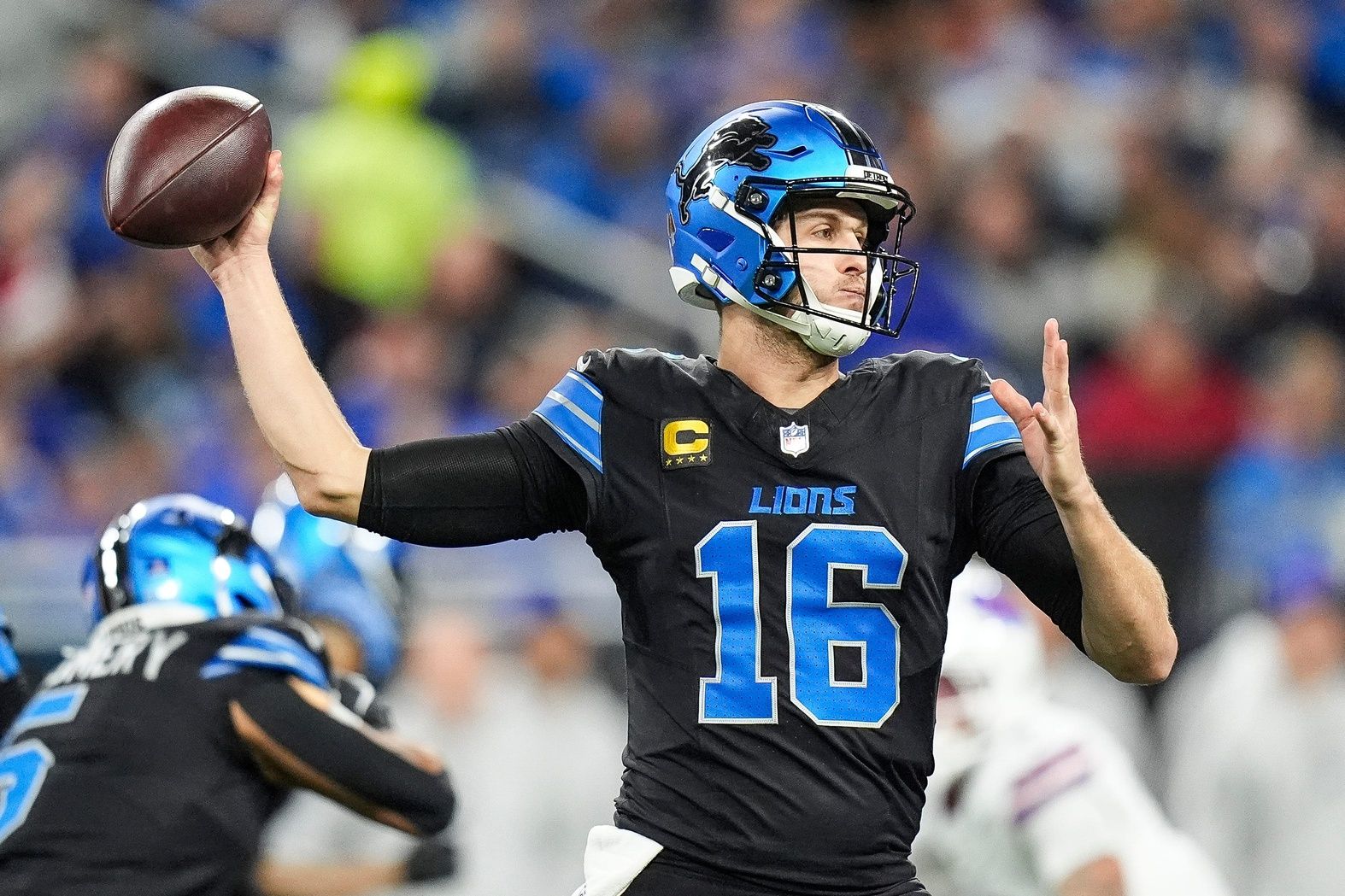 Nick Wright discusses Jared Goff and the Detroit Lions as injuries rack up for the NFC North team after Week 15's loss to the Buffalo Bills.