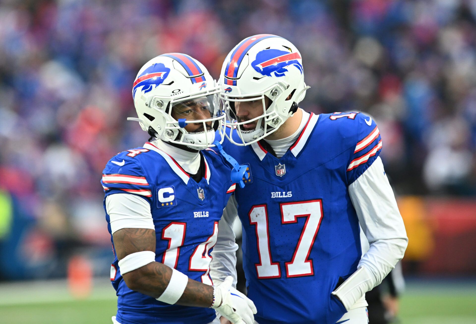 Bills quarterback Josh Allen has been on a tear recently. Now, his former WR1 Stefon Diggs has thrown his support behind the QB's MVP campaign.