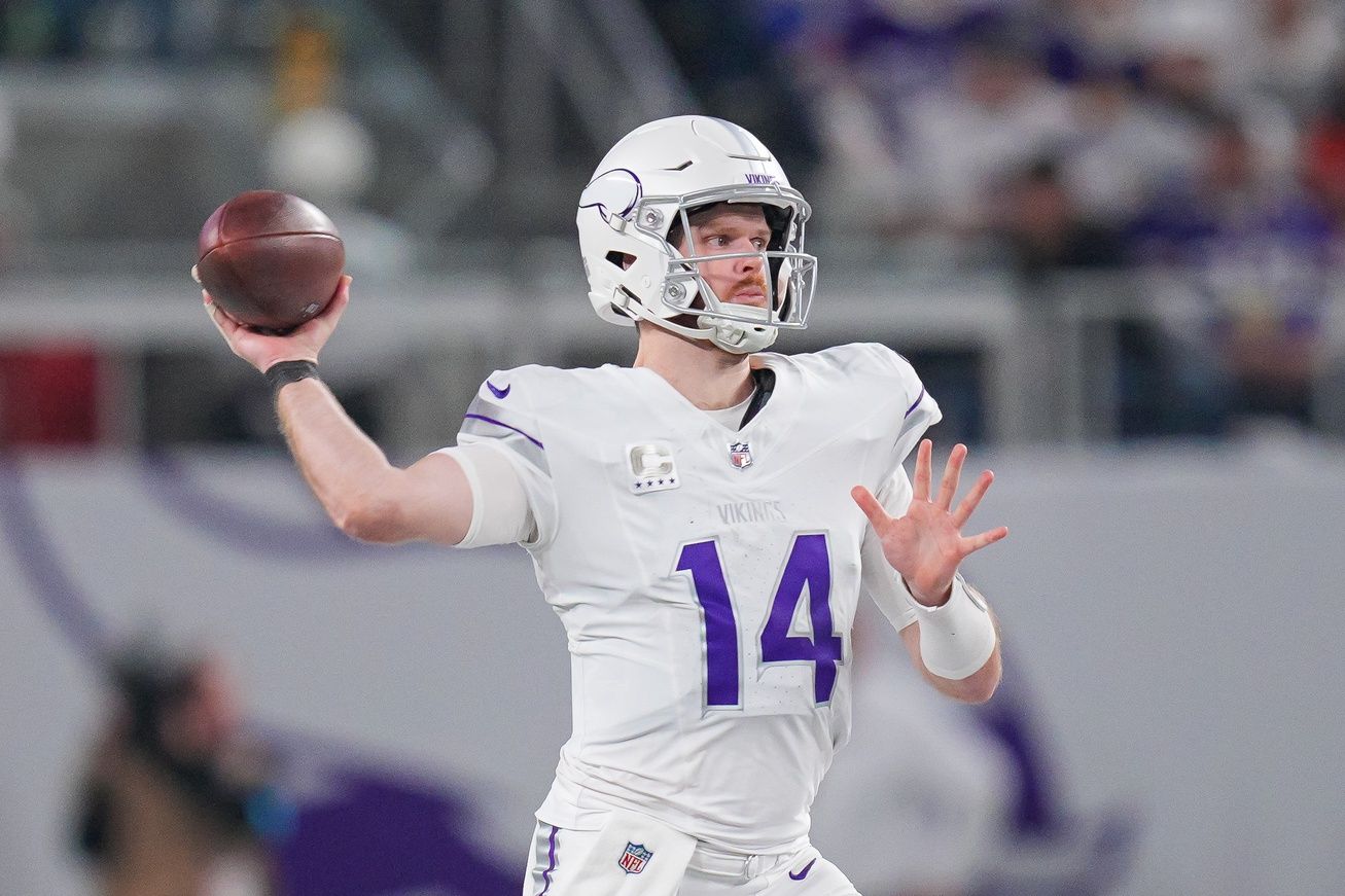 Colin Cowherd Makes Case for Sam Darnold’s Move to Struggling AFC Team Amid Uncertain 2025 Future With Vikings