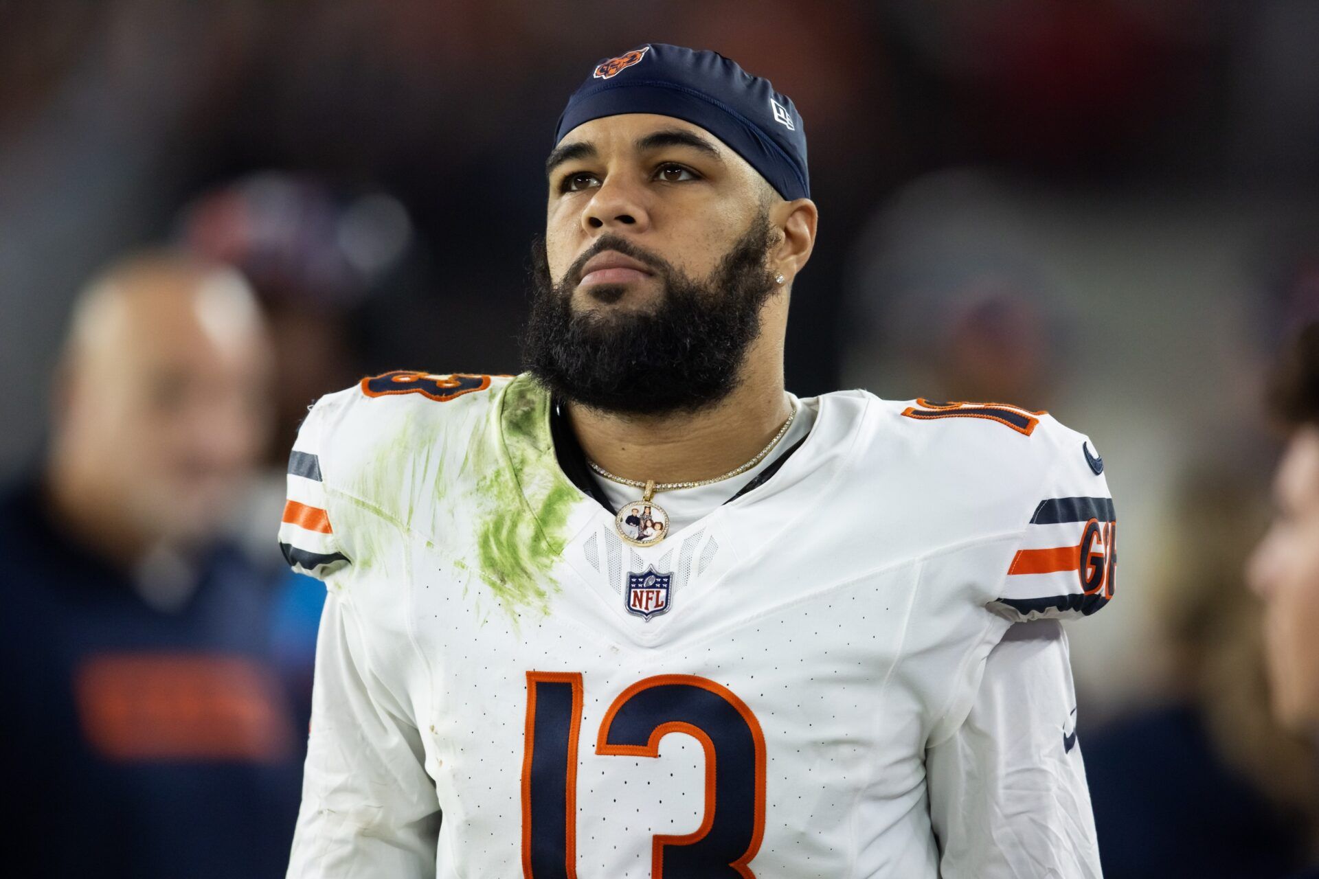 Chicago Bears wide receiver Keenan Allen (13) against the Arizona Cardinals at State Farm Stadium.