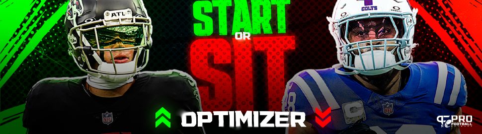 Check out the FREE Start/Sit Optimizer from Pro Football Network to ensure you are making the right decisions for your fantasy lineup every week!