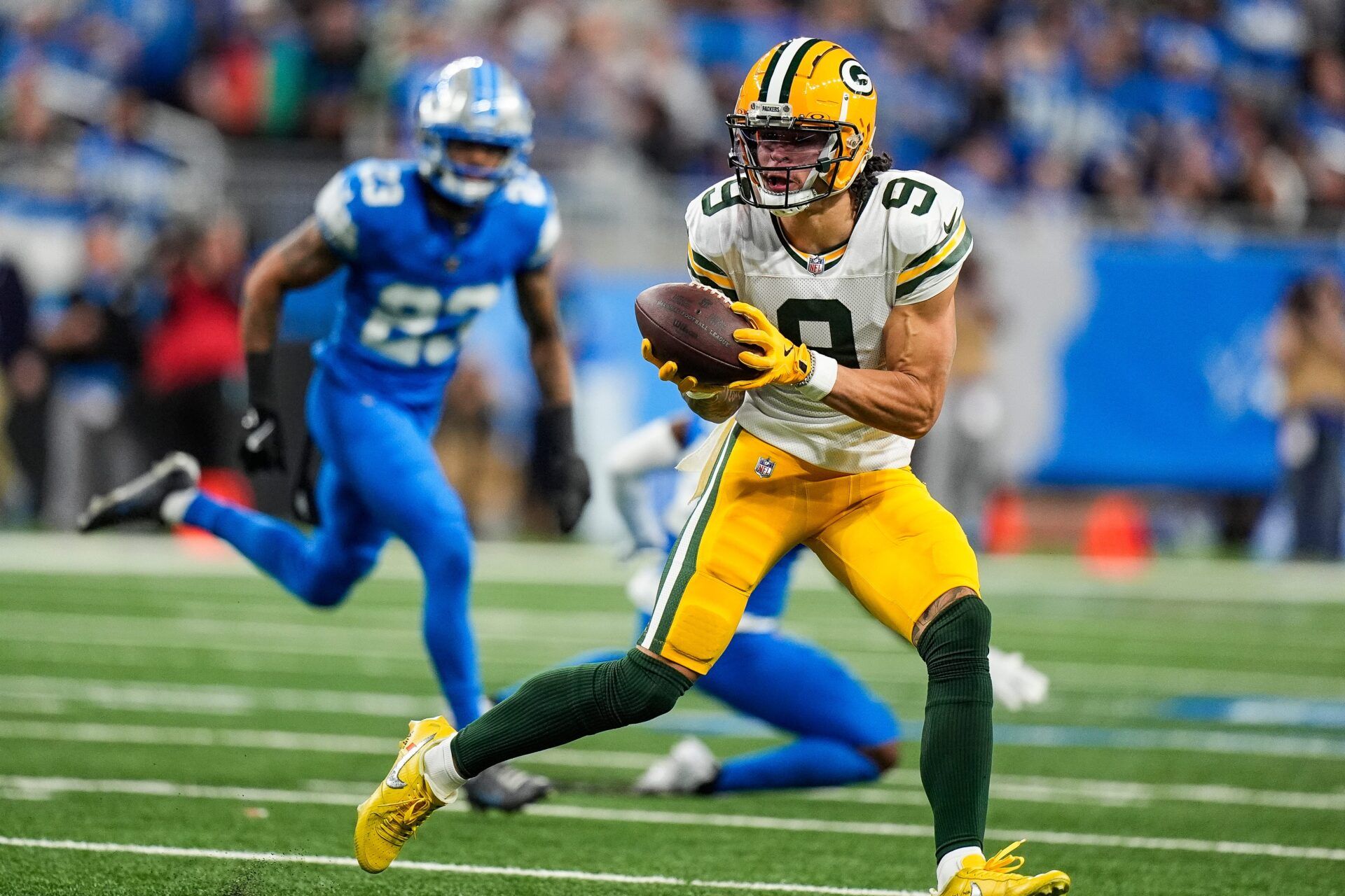 The oft-injured Christian Watson went down in the first half of Monday Night Football. What is the latest on the Packers WR's status?