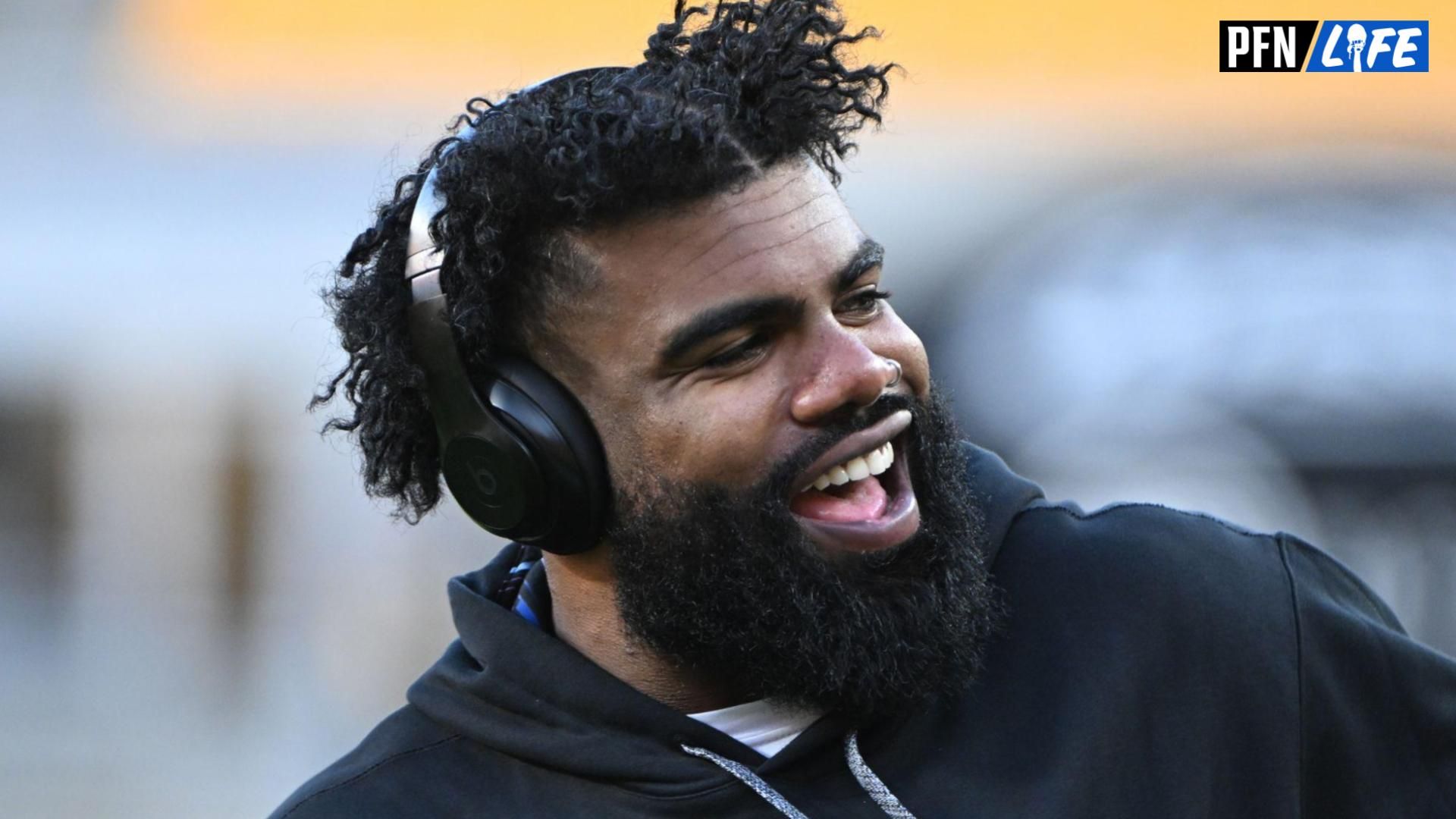 Ezekiel Elliott’s Mom Becomes Emotional as Cowboys RB Slowly Approaches Franchise History