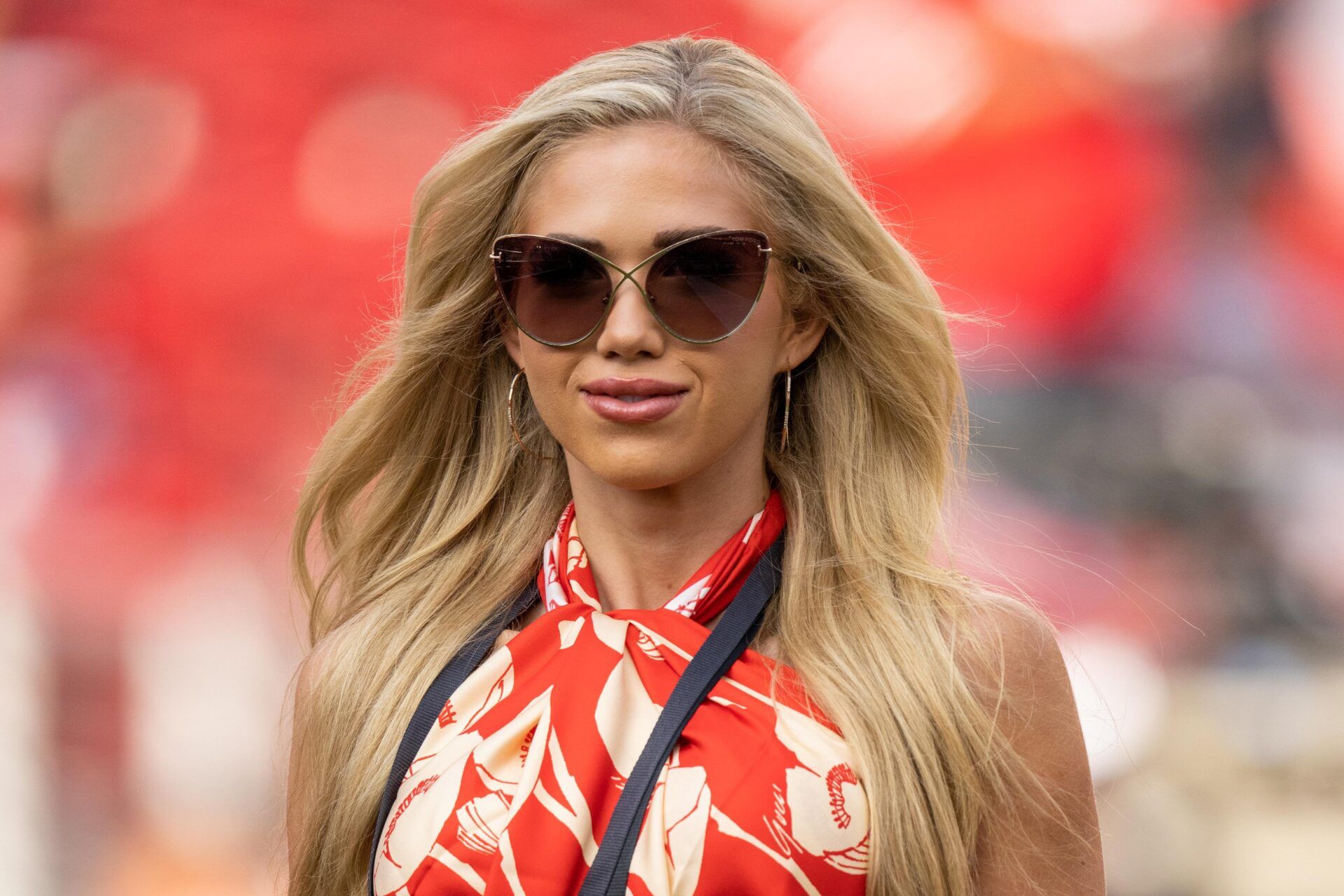 Kansas City Chiefs owner Gracie Hunt before the game against the San Francisco 49ers at Levi's Stadium.