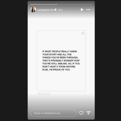 Travis Kelce's Ex-Girlfriend Kayla Nicole Drops Cryptic Message Around