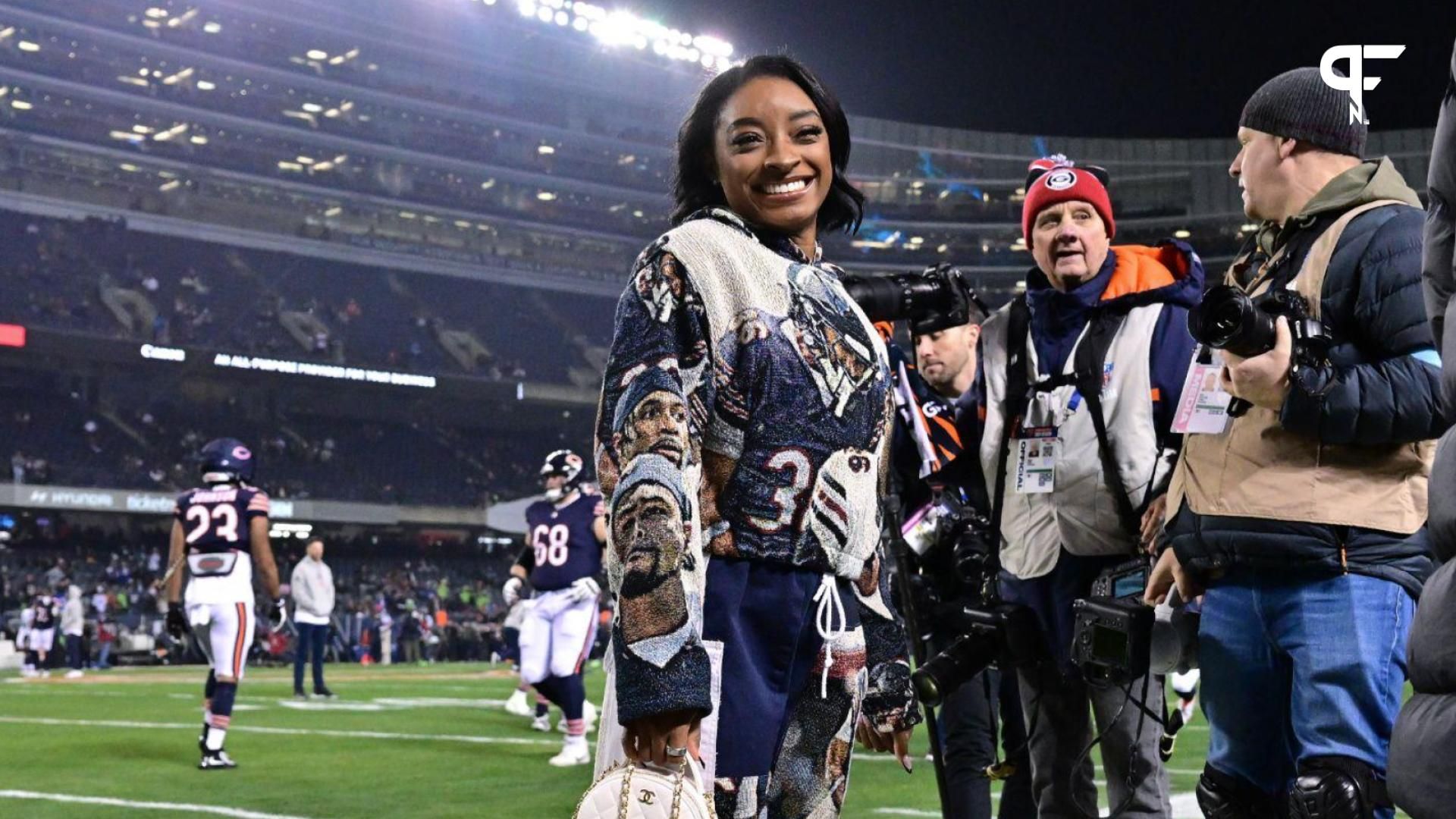 'Can She Play Safety?' Bears Fans React to Simone Biles' Eye