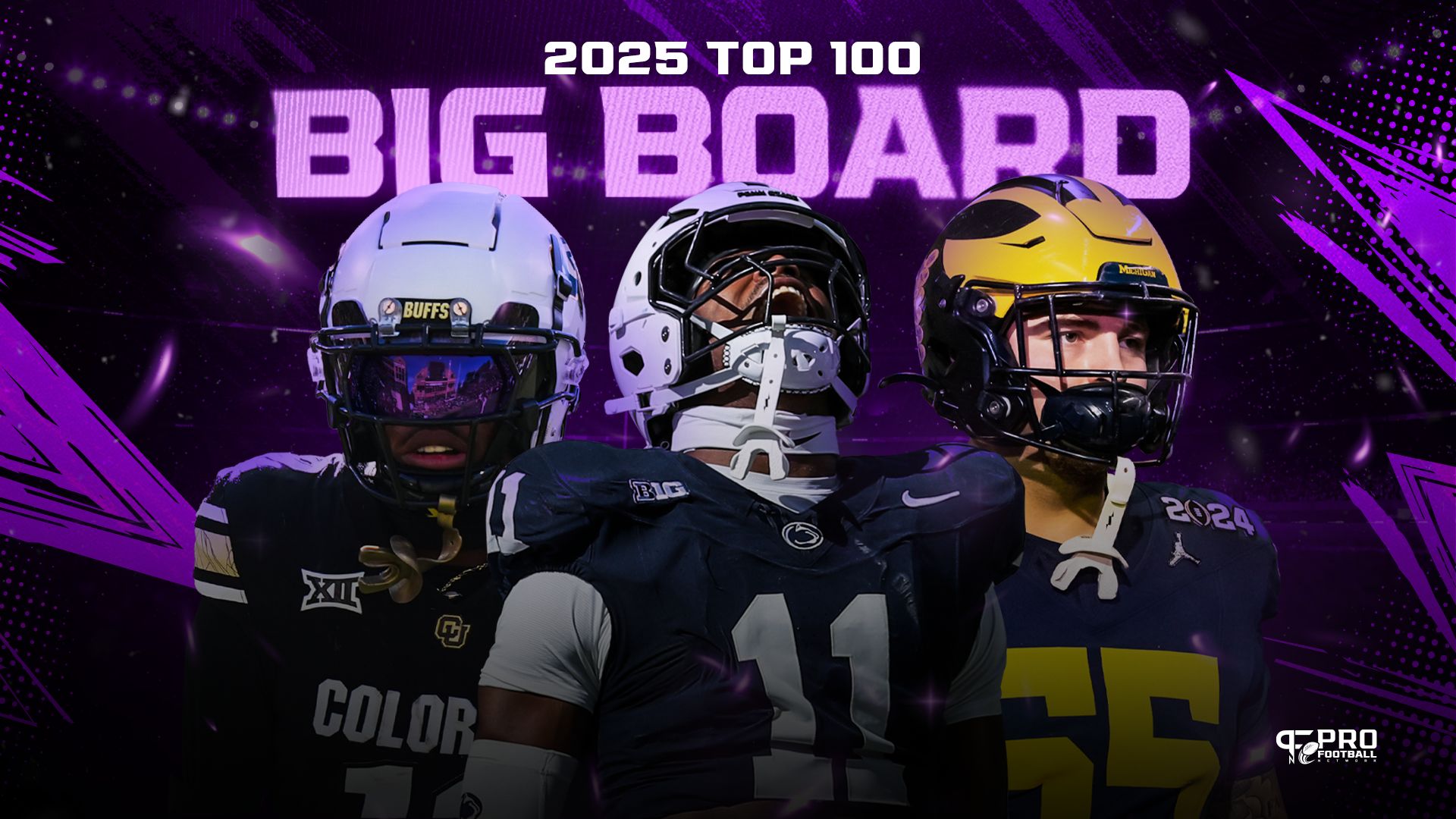 Top 100 Big Board: Travis Hunter, Ashton Jeanty, and Shedeur Sanders Shine Among Peers in the 2025 NFL Draft Class