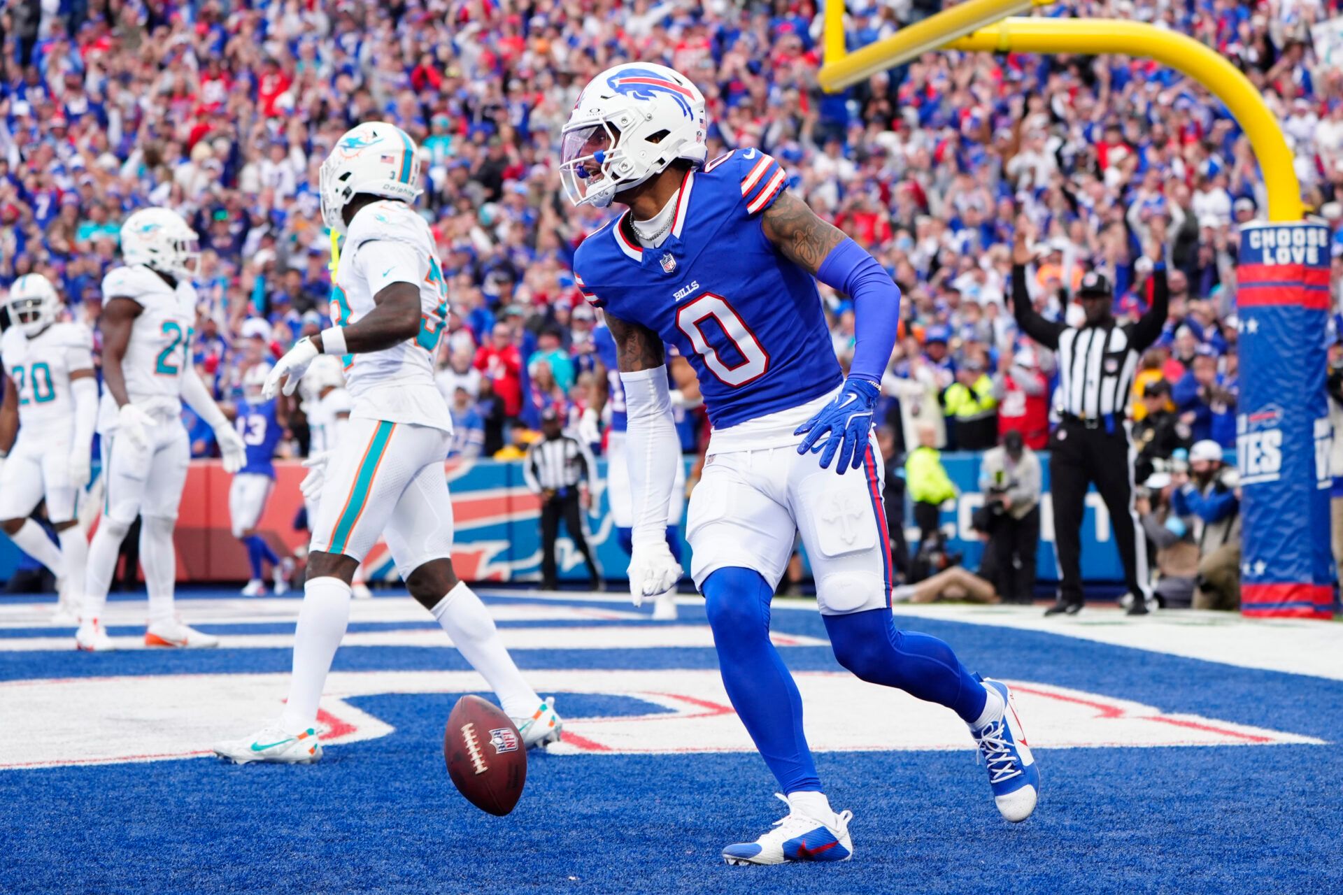 Josh Allen has been in a tight race for the 2024-25 NFL MVP award, but Buffalo Bills WR Keon Coleman does not seem to think so.