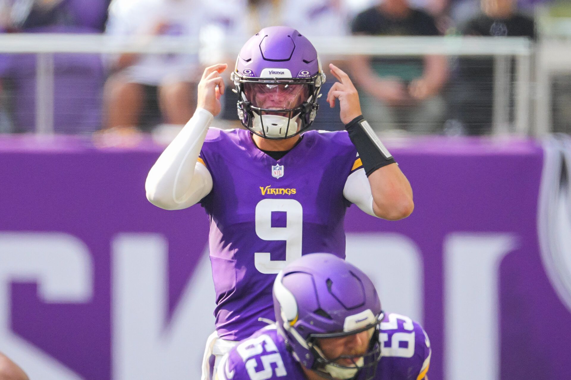 After missing 2024 with an injury, Minnesota Vikings rookie QB J.J. McCarthy's future with the team is up in the air because of Sam Darnold's play.